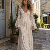 Annoncelle | Robe longue vintage à coupe sirène