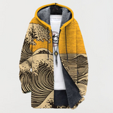 Hildburg | Manteau à motif vagues