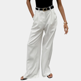 Flore | Pantalons larges solides sans ceinture