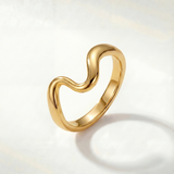 Daphné | Bague ondulée