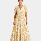 Achilde | Floral maxi dress