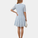 Garance | Robe mini brodée