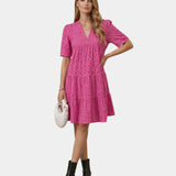 Garance | Robe mini brodée