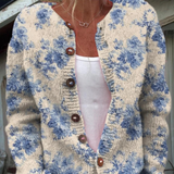 Renaya™ | Cardigan en maille vintage pour femme