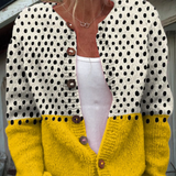 Selvya™ | Cardigan en maille vintage pour femme