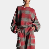 Carmen | Ensemble Sweatshirt et Pantalon Color Block