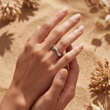 Armelle | Bague ondulée