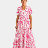 Achilde | Floral maxi dress