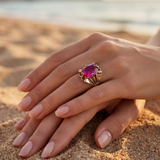 Livia | Bague saphir