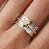 Sabine | Bague cœur