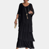 Agnès | Élégant Robe Maxi Fluide