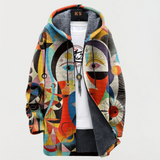 Roswitha | Veste à motif abstrait