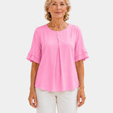 Hadelinde | Blouse élégante à boutons