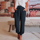 Luise | Pantalon élégant à cordon