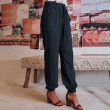 Luise | Pantalon élégant à cordon