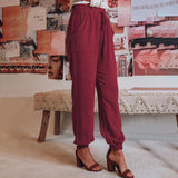 Luise | Pantalon élégant à cordon