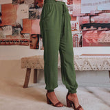Luise | Pantalon élégant à cordon