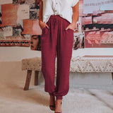 Luise | Pantalon élégant à cordon