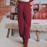 Luise | Pantalon élégant à cordon