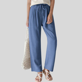 Greta | Pantalon relax à cordon