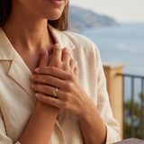 Daphné | Bague ondulée