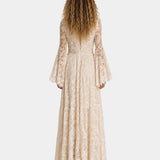 Annoncelle | Robe longue vintage à coupe sirène