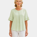 Hadelinde | Blouse élégante à boutons