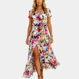 Aurélisse | Robe élégante avec décolleté en V