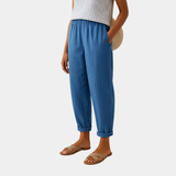 Florence | Pantalon Confortable Effet Lin