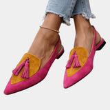 Francette | Sandales à talons avec franges