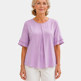 Hadelinde | Blouse élégante à boutons
