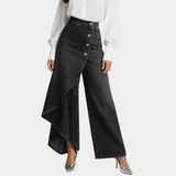 Martina | Jean taille haute à jambes larges