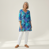 Riley - Blouse longue imprimée