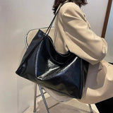 Paula | Sac en cuir brillant
