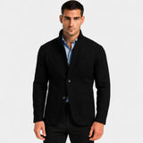 Veste de costume slim homme col montant – élégance moderne