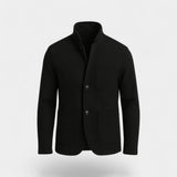 Veste de costume slim homme col montant – élégance moderne