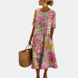 Liséa | Robe midi florale