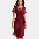 Marilou | Robe à taille froncée