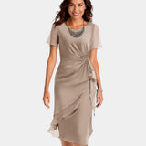 Marilou | Robe à taille froncée