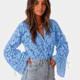 Berthe | Chemise élégante brodée