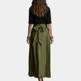 Dione | Jupe midi + chemise noire offerte