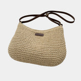 Fabiola | Sac effet paille à bandoulière