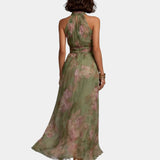 Maïa | Robe longue fleurie élégante