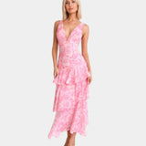 Isa | Robe maxi florale élégante