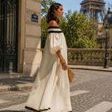 Cindy | Robe maxi à épaules dénudées