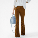 Chloé | Pantalons évasés en velours côtelé