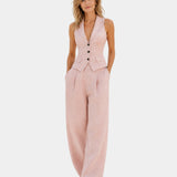 Clarine | Ensemble pantalon et gilet
