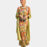 Lynette | Ensemble avec robe et gilet léger