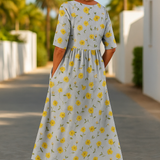 Lily | Robe Midi - Confort Sans Effort