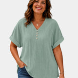 Alwena | Blouse à décolleté en V